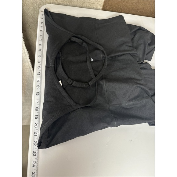 Old Navy Cloud+ Jumpsuit Size 3X Yoga Black Overall Stretch Built In Bra - Picture 7 of 13